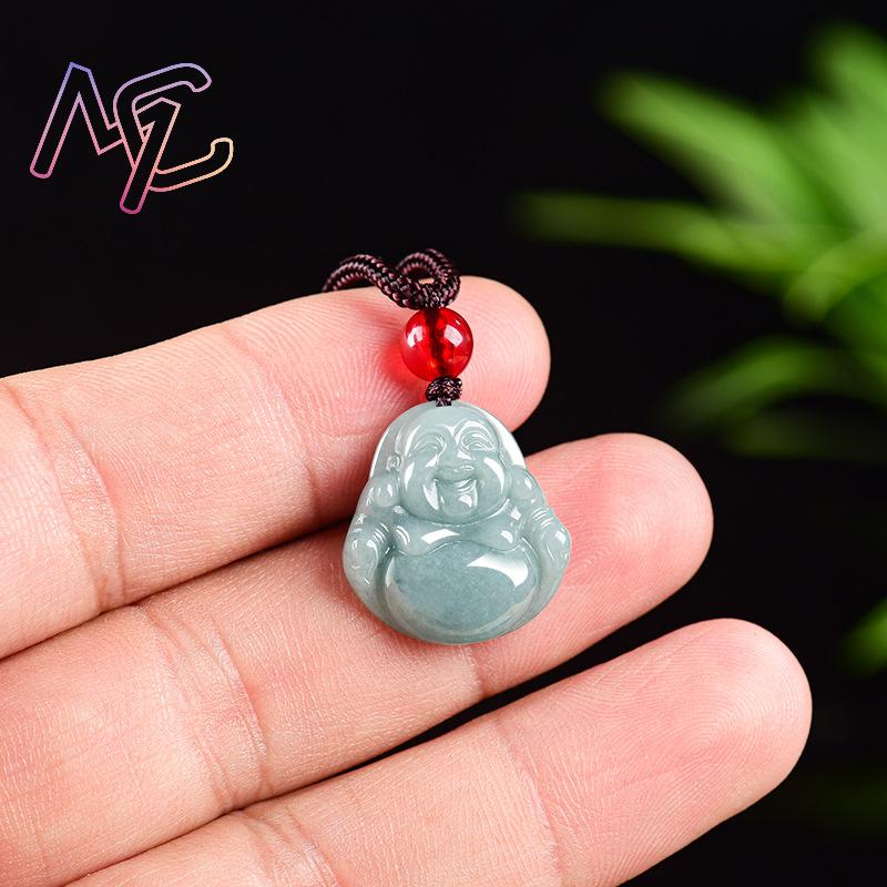 Myanmar Jadeite Guanyin Buddha - Necklaces ulasan dan harga