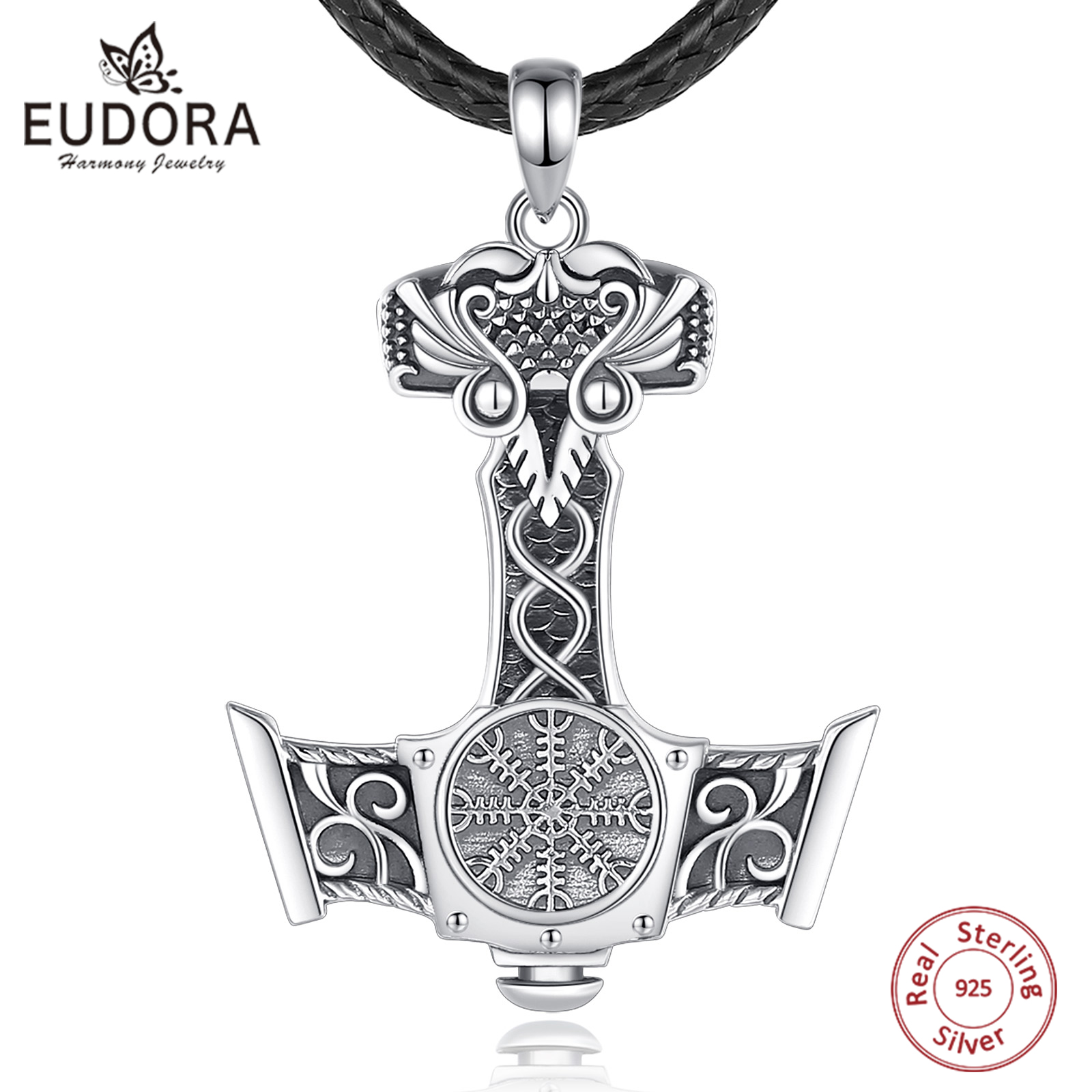 Eudora 925 Sterling Silver Nor - 925 Sterling Silver Chain Necklace Men ulasan dan harga
