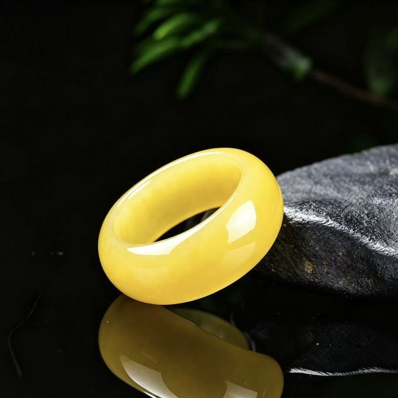 Genuine A-grade jadeite ring w - Rings ulasan dan harga