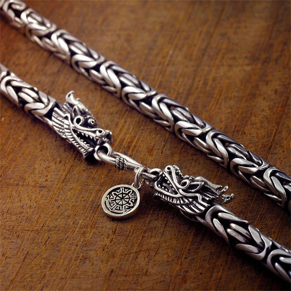 OUYADI Men 925 Sterling Silver - 925 Sterling Silver Chain Necklace Men ulasan dan harga
