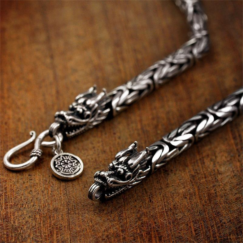 OUYADI Men 925 Sterling Silver - 925 Sterling Silver Chain Necklace Men ulasan dan harga