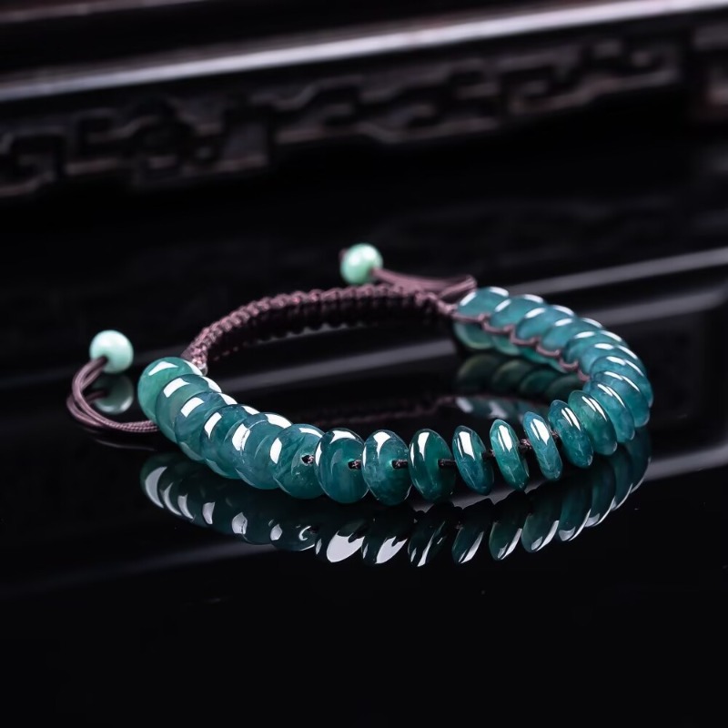 Natural Real Emerald Blue Wate - Necklaces ulasan dan harga