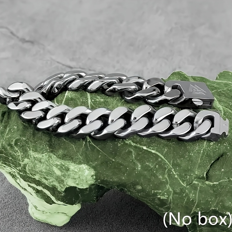 1pc high-end Viking Cuba chain - Cuban Link Chain 12Mm ulasan dan harga