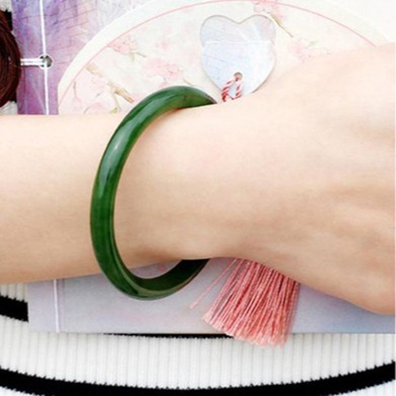 Natural Xinjiang Hotan , Thin  - Bracelets ulasan dan harga