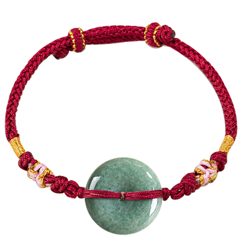 Green Myanmar Jadeite Donut Br - Bracelets ulasan dan harga
