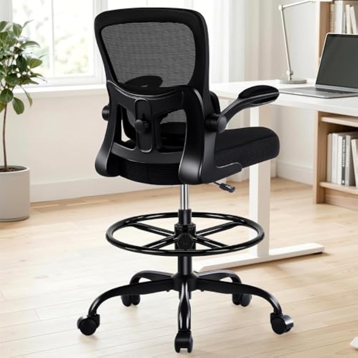 Ergonomic Drafting Chair with  - Rings ulasan dan harga