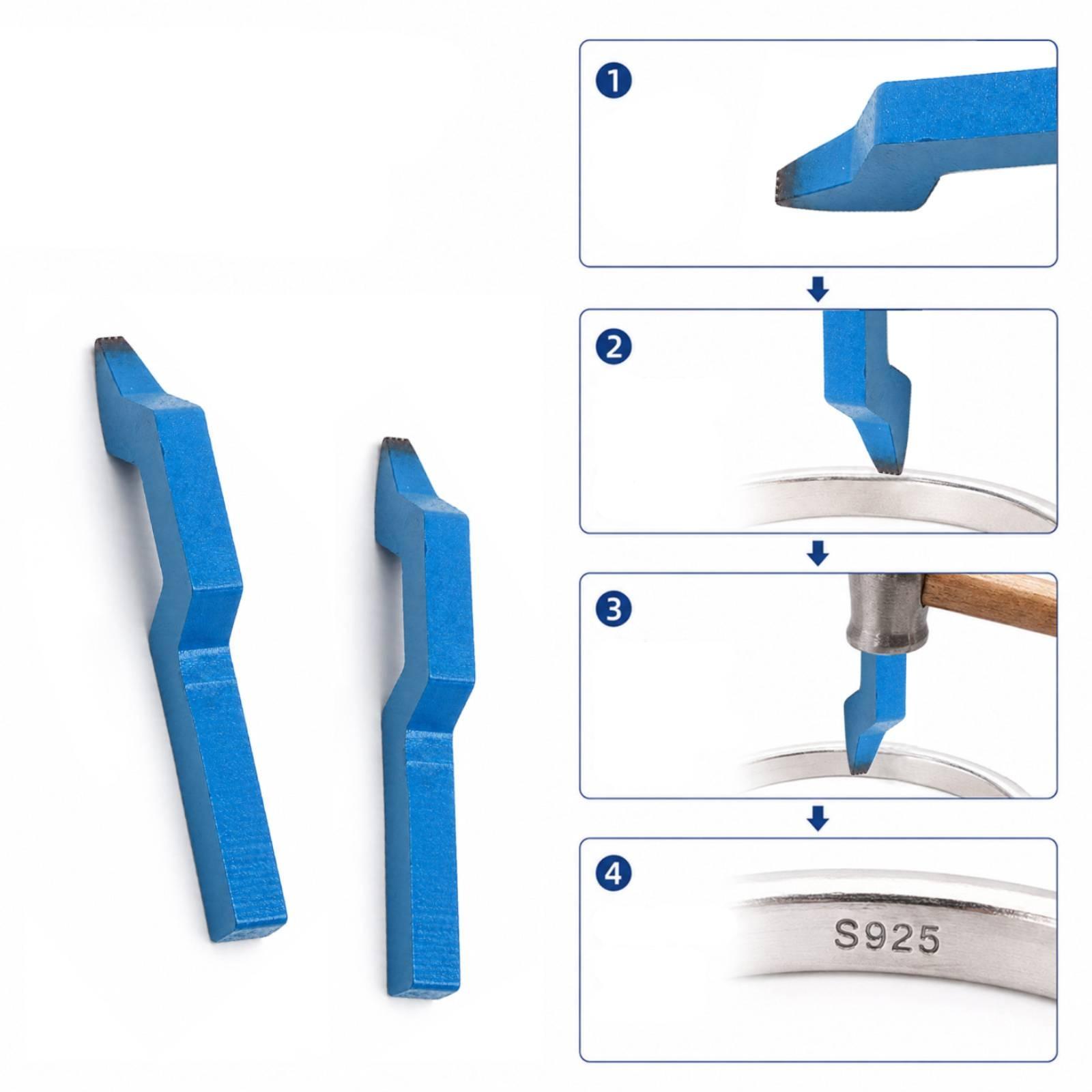 Curved Number Stamp Set Jewelr - Body Jewelry ulasan dan harga