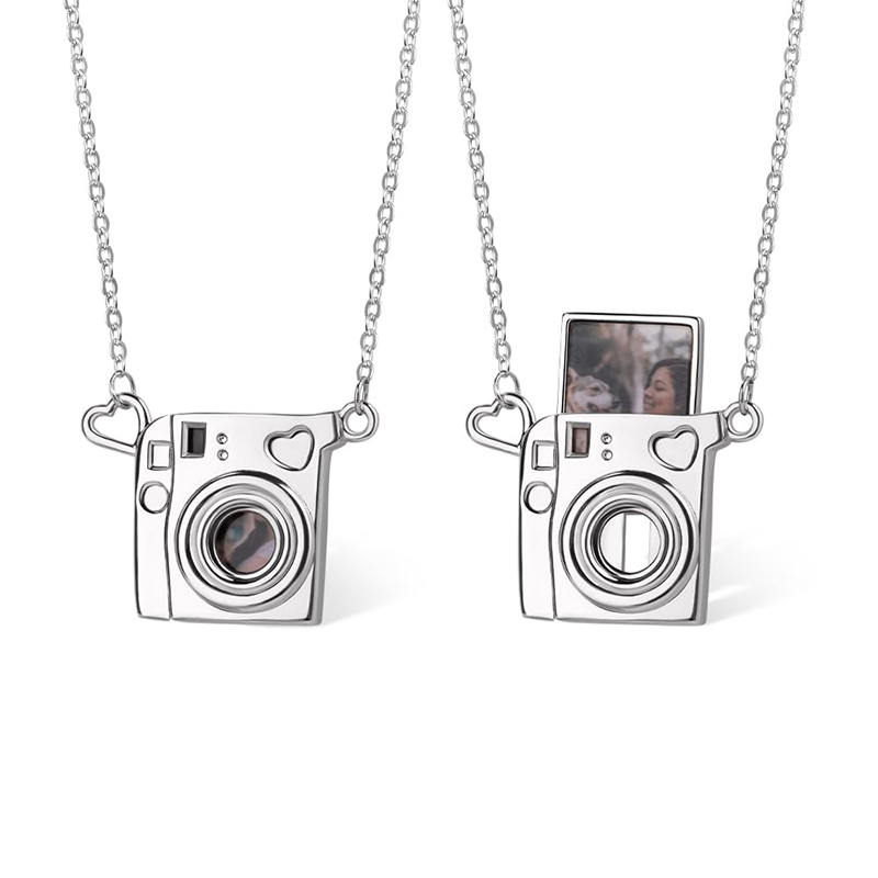 Customize Photo Brass Heart Ne - Heart Locket Necklace Photo ulasan dan harga
