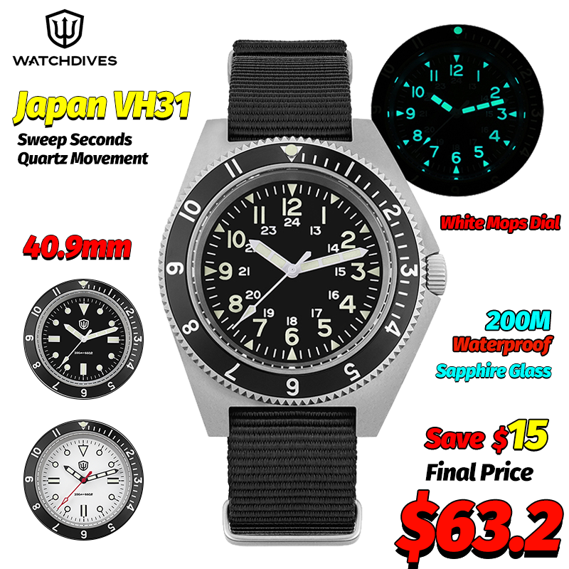 Watchdives WD1972 Quartz Watch - Watch Accessories ulasan dan harga