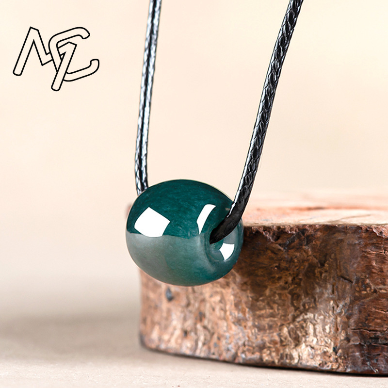Natural Myanmar Emerald Deep B - Necklaces ulasan dan harga